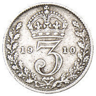 1910 Threepence_rev
