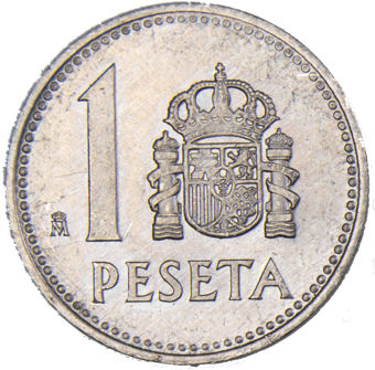 Picture of Spain 19 Different Pre-Euro Coins
