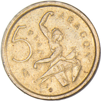 Picture of Spain 19 Different Pre-Euro Coins