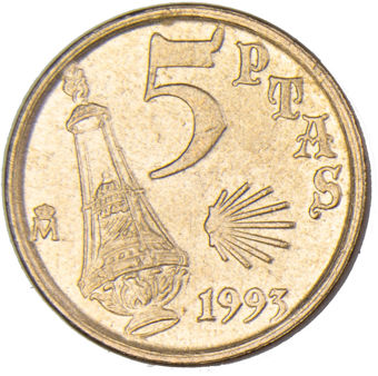 Picture of Spain 19 Different Pre-Euro Coins