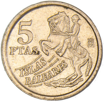 Picture of Spain 19 Different Pre-Euro Coins