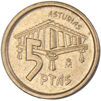 Picture of Spain 19 Different Pre-Euro Coins