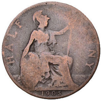EdwardVII_HalfPenny_rev
