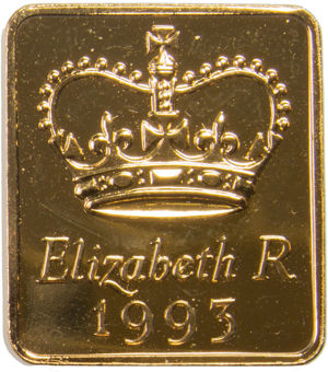 1993_Royal_Mint_Zodiac_Year_of_the_Cock_obv