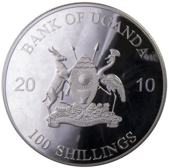 Uganda_100_Shillings_2010_Mountain_Lion_obv