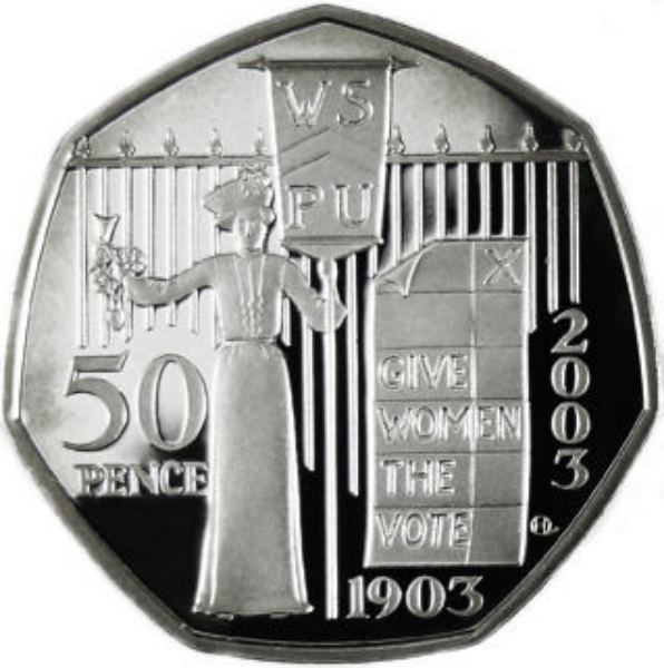 2003_50p_Suffragette_Silver_Piedfort_rev