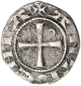 Crusader States_Antioch_Bohemond III_(1163 -1201)_Denier_rev
