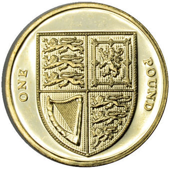 2009 £1 (Specimen Pound) Prooflike Unc_rev