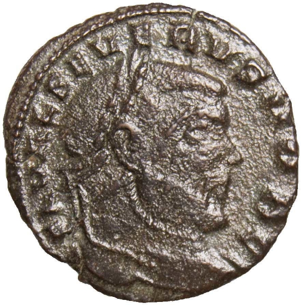 Severus II AE_Billon_Quarter_Follis_Rev_GENIO_POPVLI_ROMANI_Genius_Standing_obv