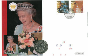 Guyana stamps crown cover