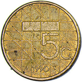 Netherlands, Queen Beatrix  5 Coin Set