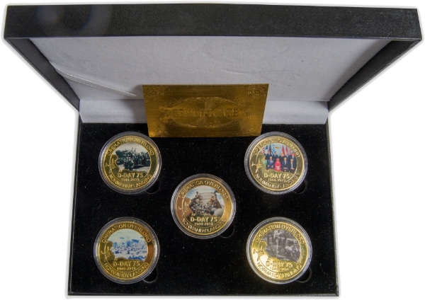 Picture of 5 Piece Set 75th Anniversary of D-Day Special
