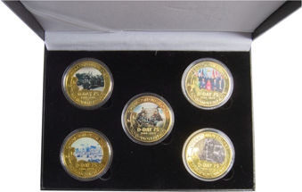Picture of 5 Piece Set 75th Anniversary of D-Day Special