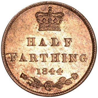 1844_half_Farthing_rev