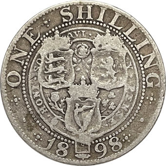 1898 Shilling Rev