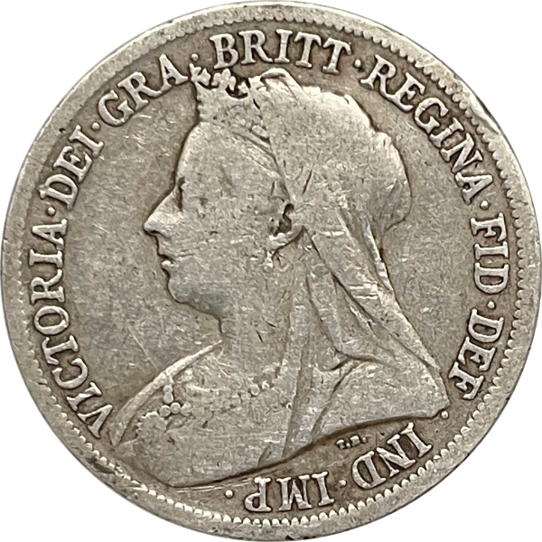 1900 Shilling Obv