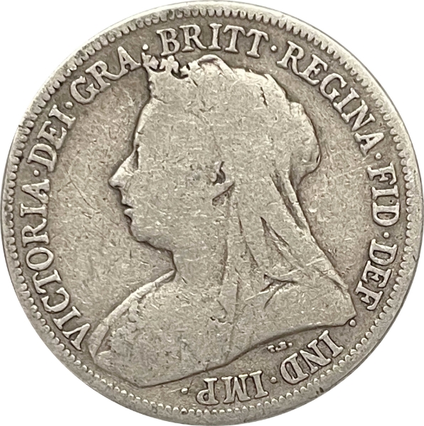 1899 Shilling Obv