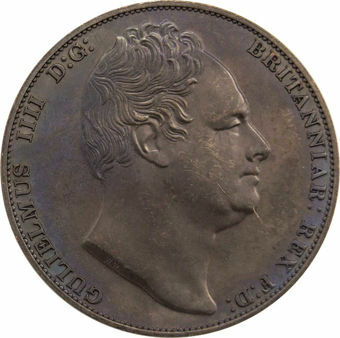 Picture of William IV, 3 Graces Bronzed Copper