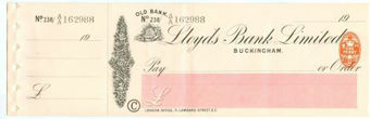 Picture of  Old Bank, Buckingham, 19(08), Type 6c