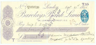 Picture of 54 Lombard Street, E.C., 19(26), OTG 72.1d