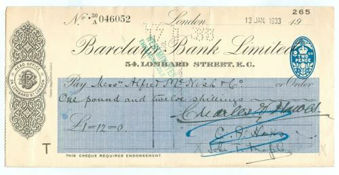 Picture of 54 Lombard Street, E.C., 19(33), OTG 122.1