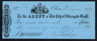 Picture of Agent of the City of Glasgow, Oban, 18(71)