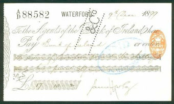Picture of Agents of the Bank of Ireland, Waterford, 18(99)