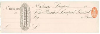 Picture of Bank of Liverpool Ltd, 18(90)