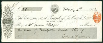 Picture of Commercial Bank of Scotland Ltd., Anstruther, 188(4)