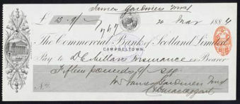 Picture of Commercial Bank of Scotland Ltd., Campbeltown, 188(6)
