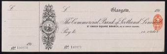 Picture of Commercial Bank of Scotland Ltd., Glasgow, St. Enoch Square branch, 191(4)