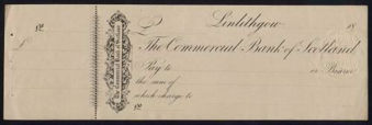 Picture of Commercial Bank of Scotland, Linlithgow, 18(65)