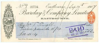 Picture of Eastbourne, 190(7), Lewes Old Bank, OTG 64.10