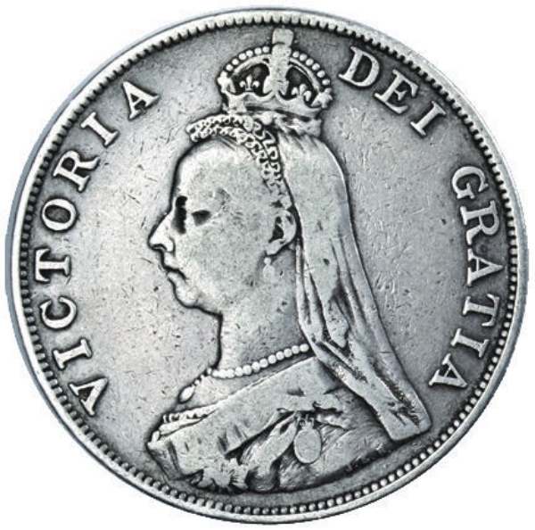 Victoria Double Florin_Very_Fine_obv
