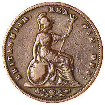 William IV_Farthing_obv
