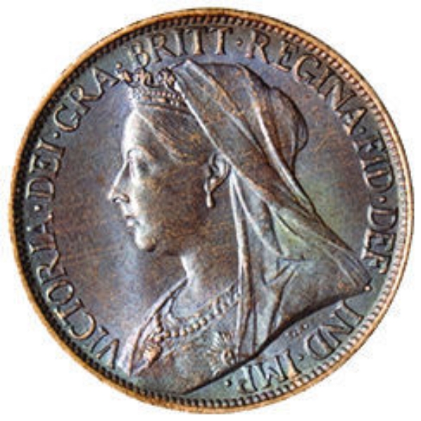 1901_Farthing _Unc_obv