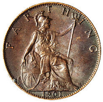 1901_Farthing _Unc_rev