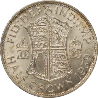1939 Halfcrown Choice Unc_rev