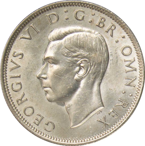 1941 Halfcrown Choice Unc_obv