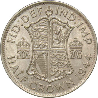 1944 Halfcrown Unc_obv