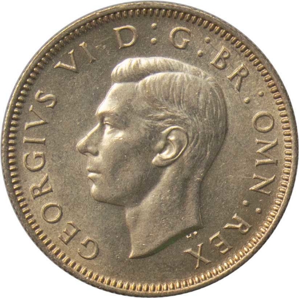 1945 Shilling Scottish reverse_obv
