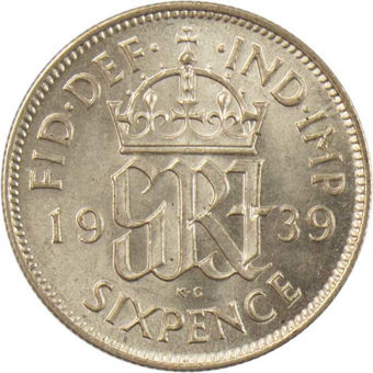 1939 Sixpence_rev