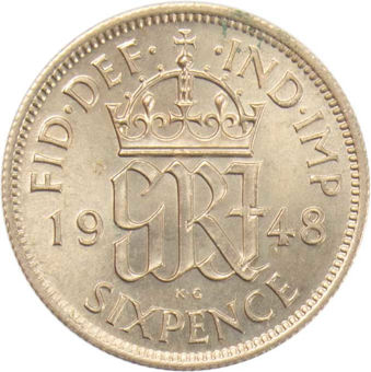 1948 Sixpence_rev