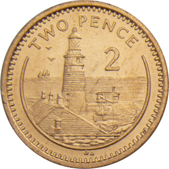Gibraltar 2p 1994 BU