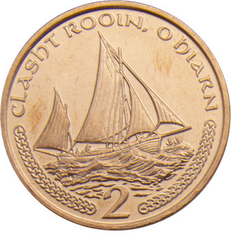 Isle of Man, 2p 2000 BU_rev
