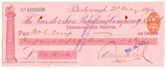 Picture of Leicestershire Banking Company Limited, Peterborough, 189(6)