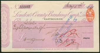 Picture of London & County Banking Co. Ltd., Eastbourne, 19(04)