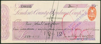 Picture of London & County Banking Co. Ltd., Hertford, 18(95)
