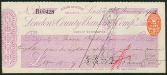 Picture of London & County Banking Co. Ltd., Kensington Branch, 18(1903)