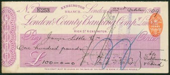 Picture of London & County Banking Co. Ltd., Kensington Branch, 19(09)